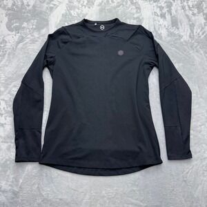 Under Armour Top Women Large Black ColdGear RUSH Celliant Long Sleeve Athletic